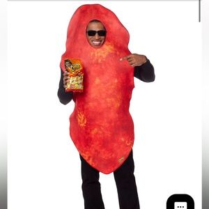NEW‼️ Adult 🔥 Flamin' Hot Cheetos Halloween Costume! 🔥🌶️
